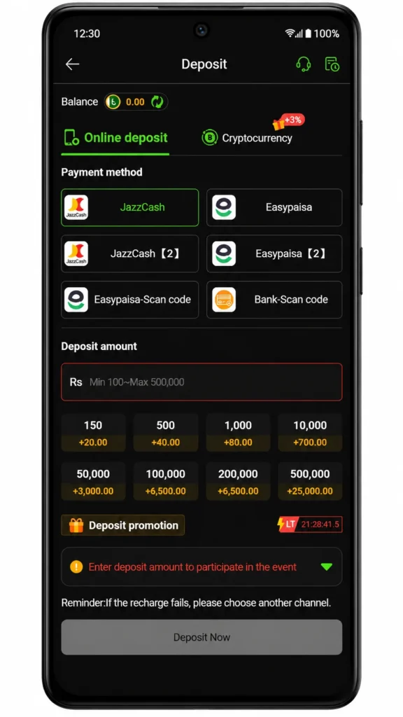 Y999 Game Deposit